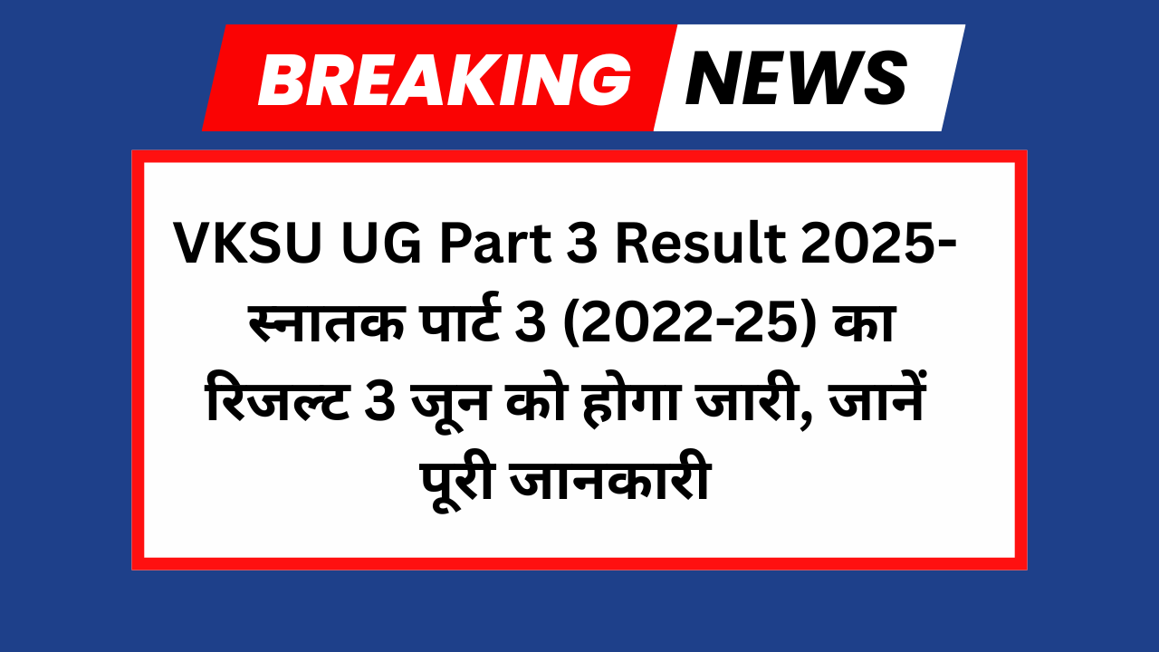 VKSU BA Part 3 Result 2025
